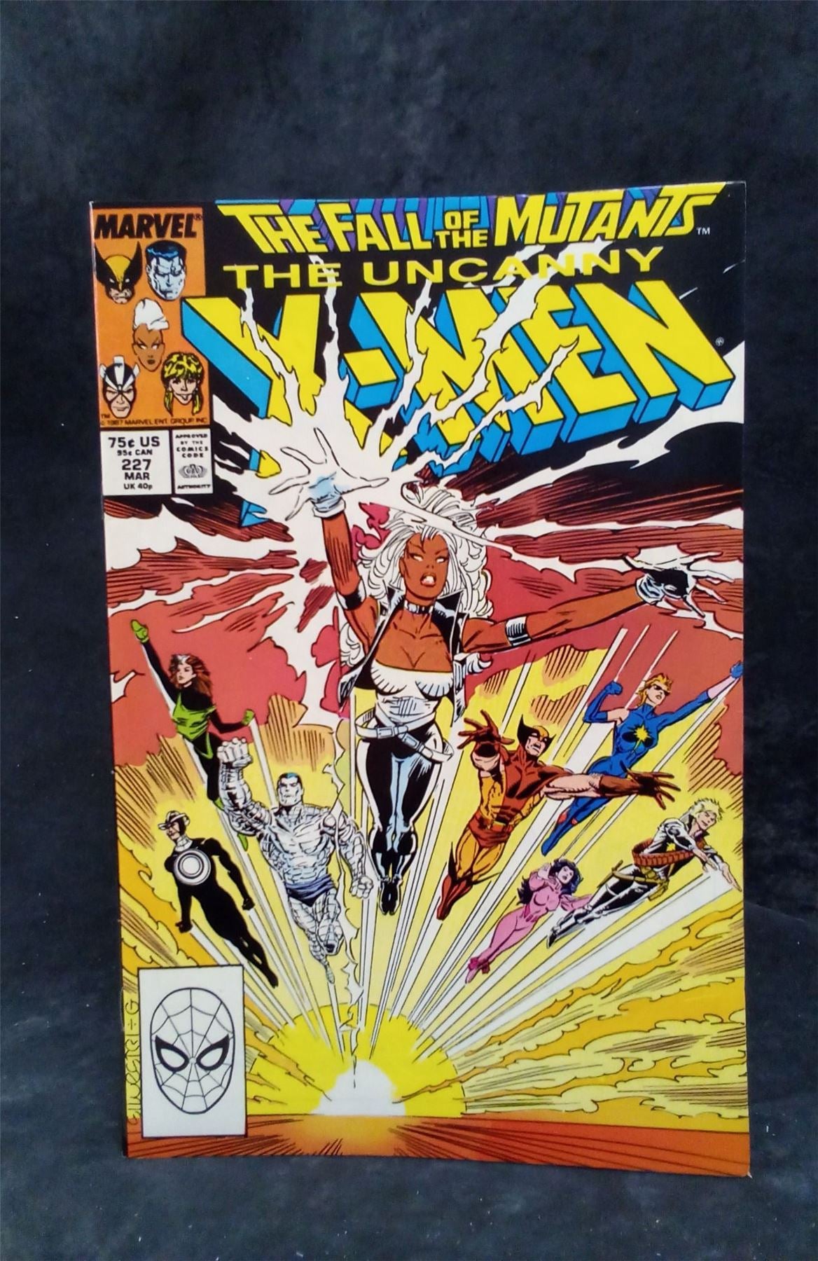 The Uncanny X-Men #227 1988 Marvel Comics Comic Book
