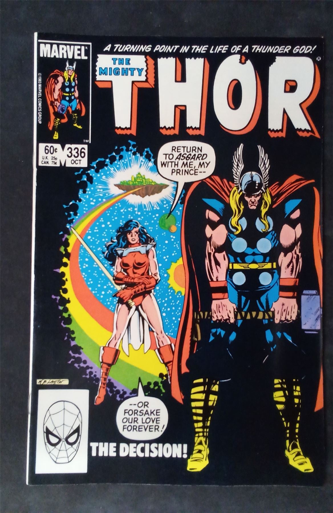 Thor #336 1983 marvel Comic Book