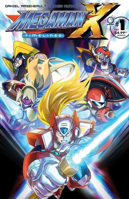 MEGA MAN X TIMELINES #1 (ONE SHOT) CVR E INC 1:5 JEFFREY CHAMBA CRUZ VAR Previously FOC'd on 5/5/2025 UDON Entertainment Comic Book 2025