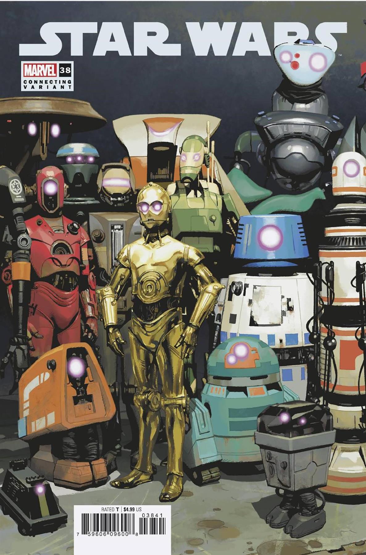 Star Wars #38 Josemaria Casanovas Droids Connect Var (Josemaria Casanovas Droids Connect Var) Marvel Prh Comic Book 2023