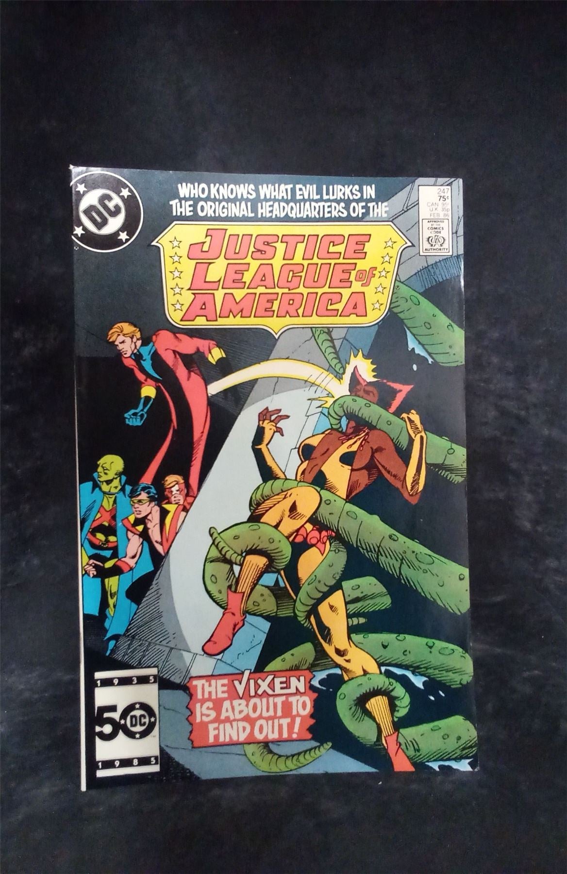 Justice League of America #247 1986 DC Comics Comic Book