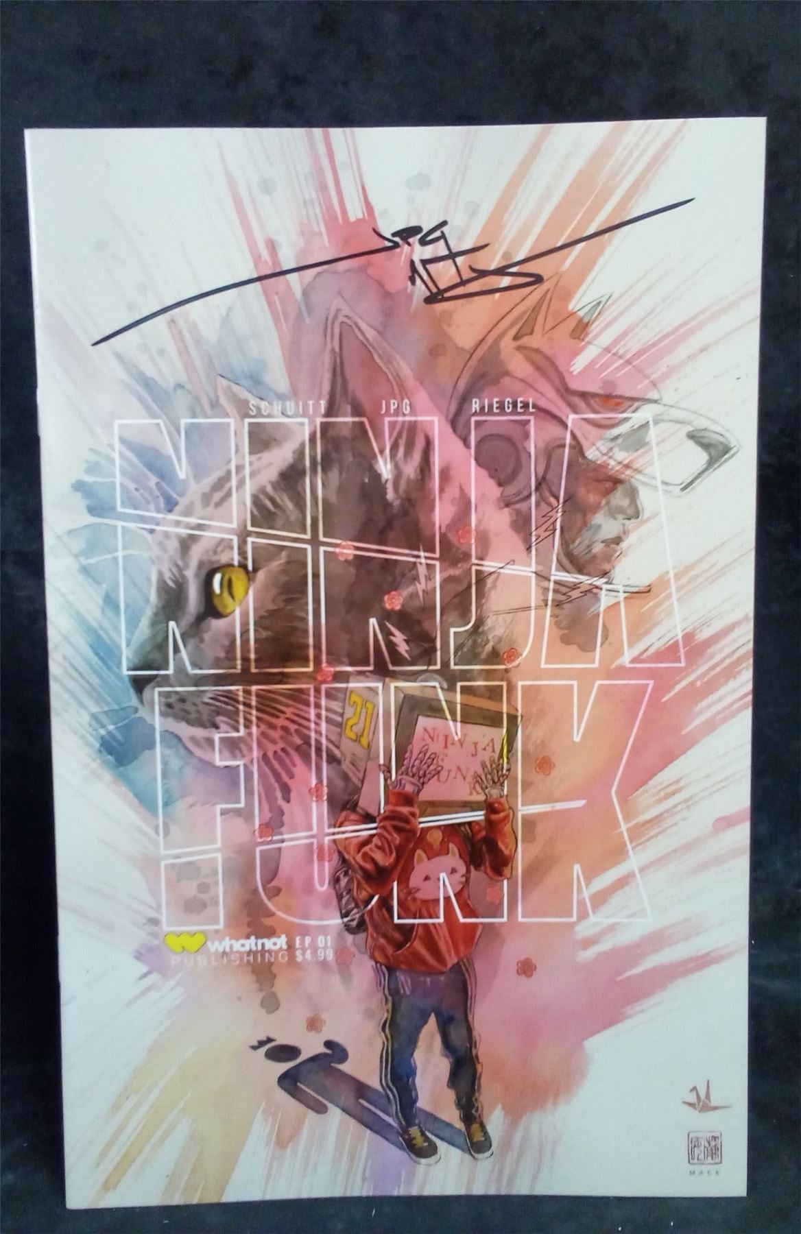 Ninja Funk #1 *Signed* Cover A 2024 Comic Book