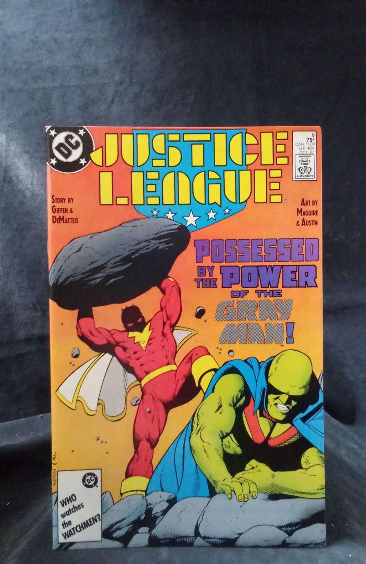Justice League #6 1987 DC Comics Comic Book