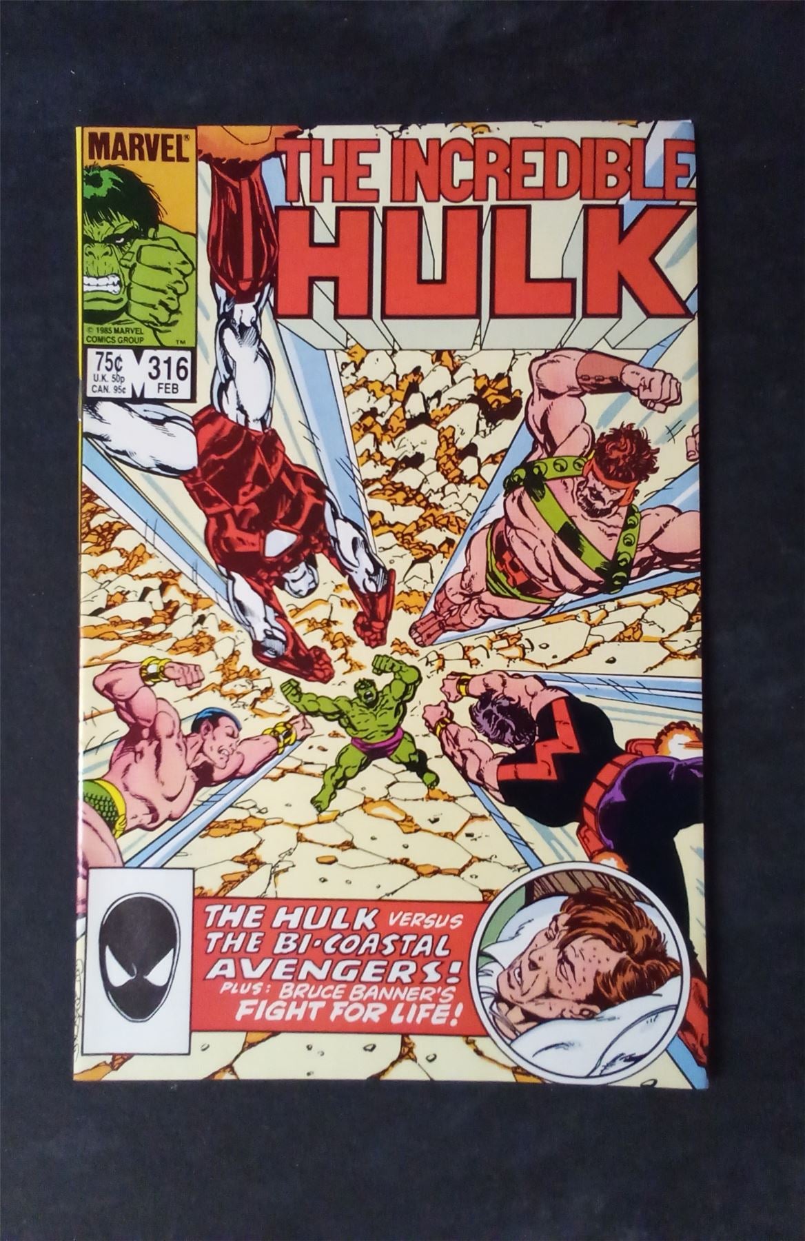 The Incredible Hulk #316 Direct Edition 1986 marvel Comic Book