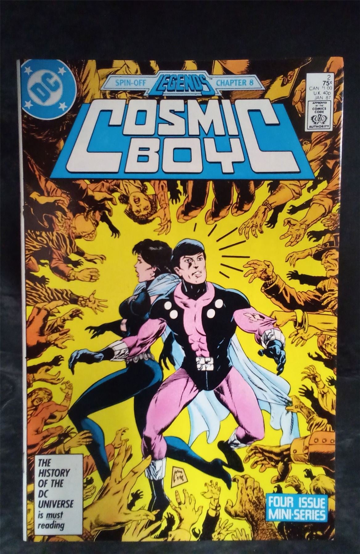 Cosmic Boy #2 1987 DC Comics Comic Book