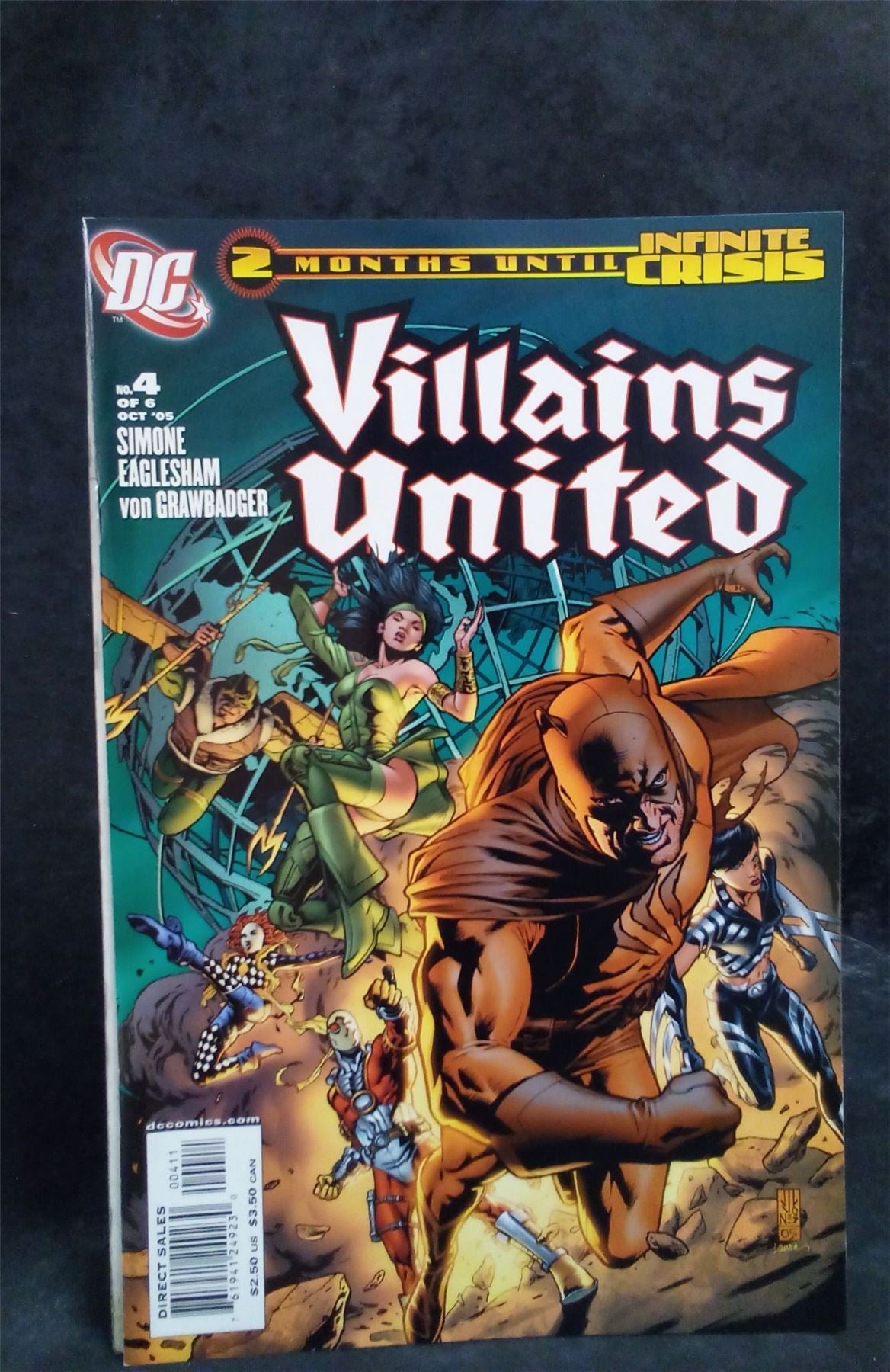 Villains United #4 2005 DC Comics Comic Book