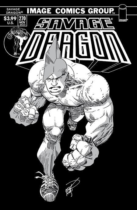 Savage Dragon #270 Cvr B Erik Larsen 70s Trade Dress Var (mr) Image Comics Comic Book