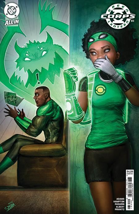 GREEN LANTERN CORPS #3 CVR D NATHAN SZERDY CARD STOCK VAR DC Comics Comic Book 2025