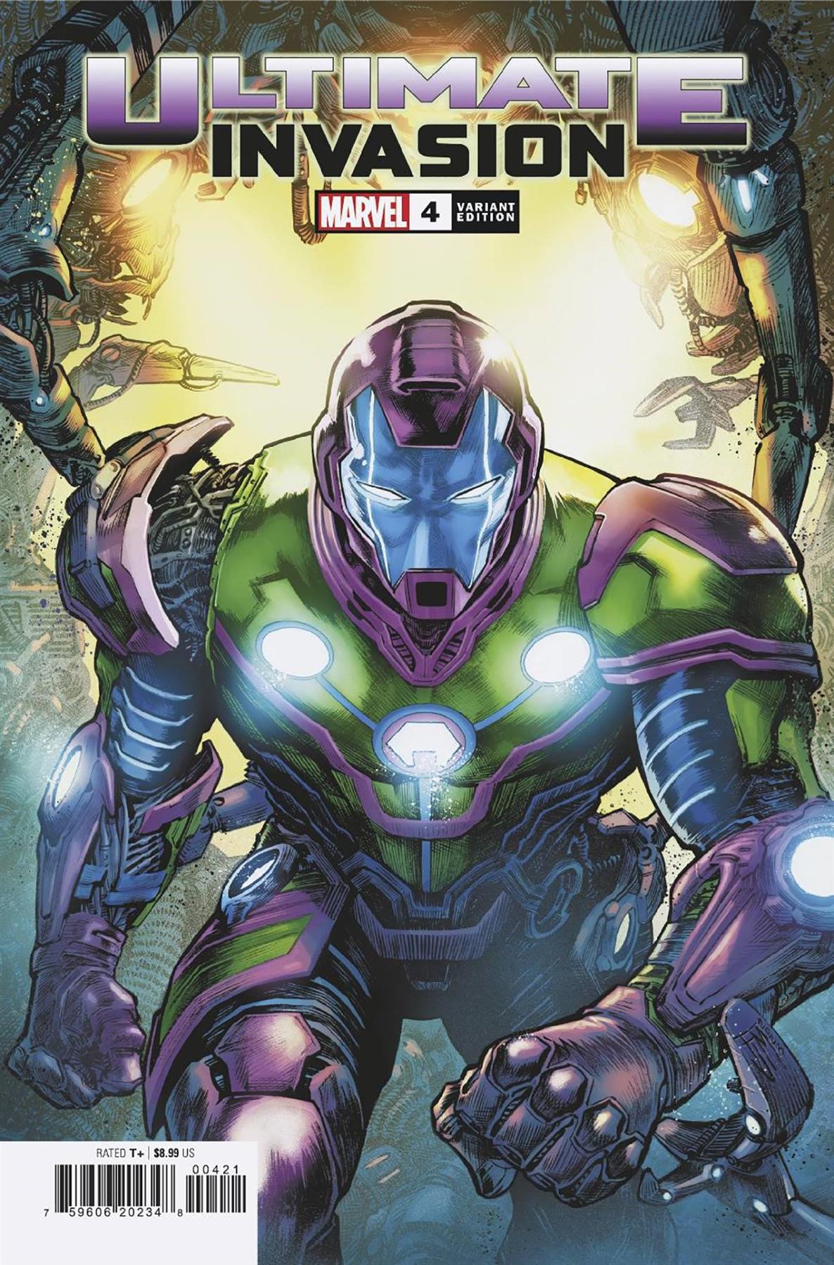 Ultimate Invasion #4 (Francis Manapul Var) Marvel Prh Comic Book 2023