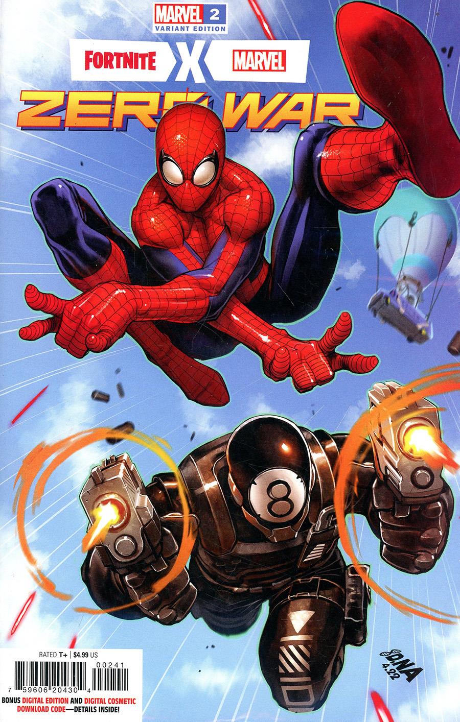 Fortnite X Marvel Zero War #2 (Nakayama Var) Marvel Prh Comic Book 2022