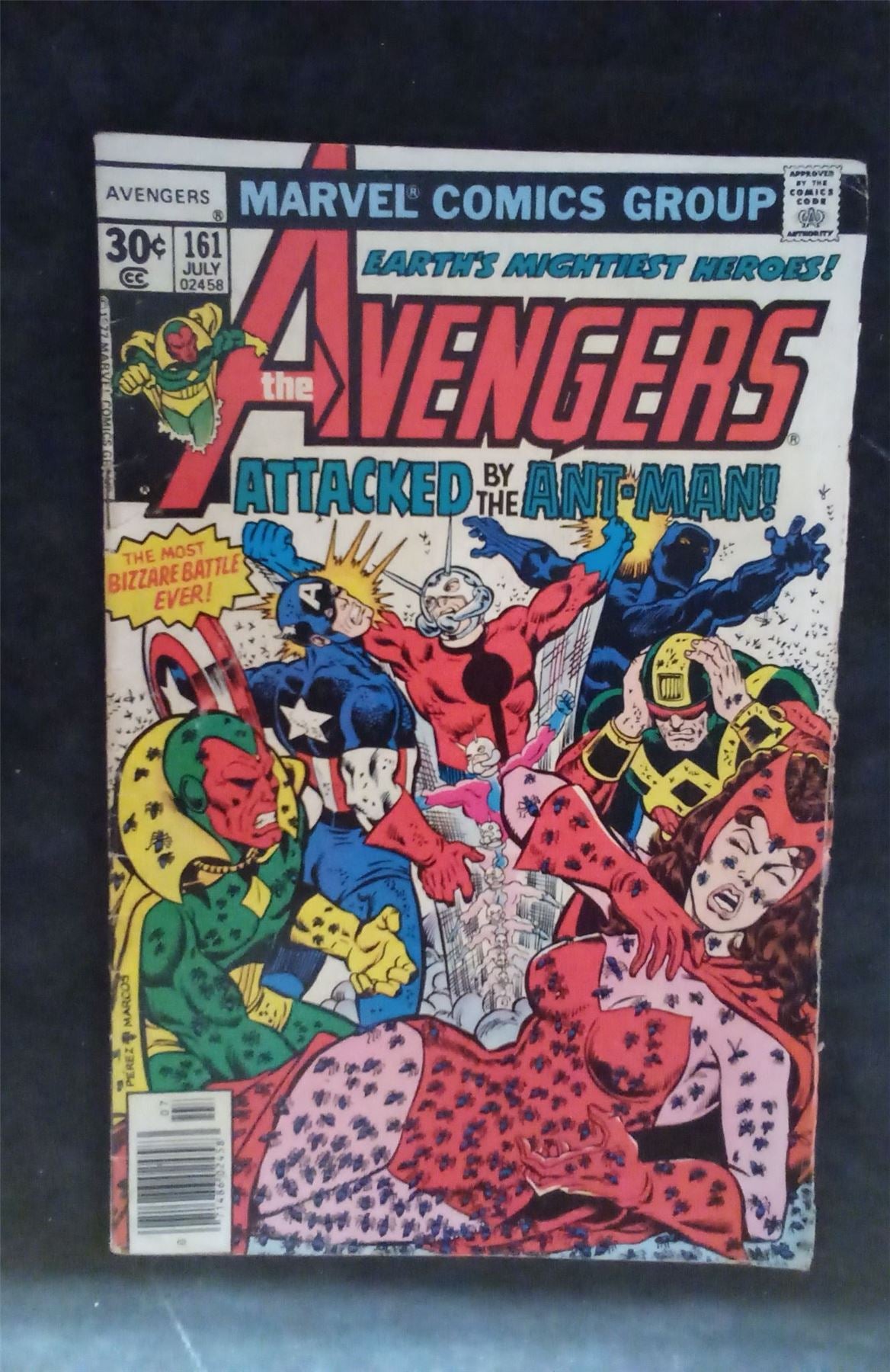 Avengers #161 1977 marvel Comic Book