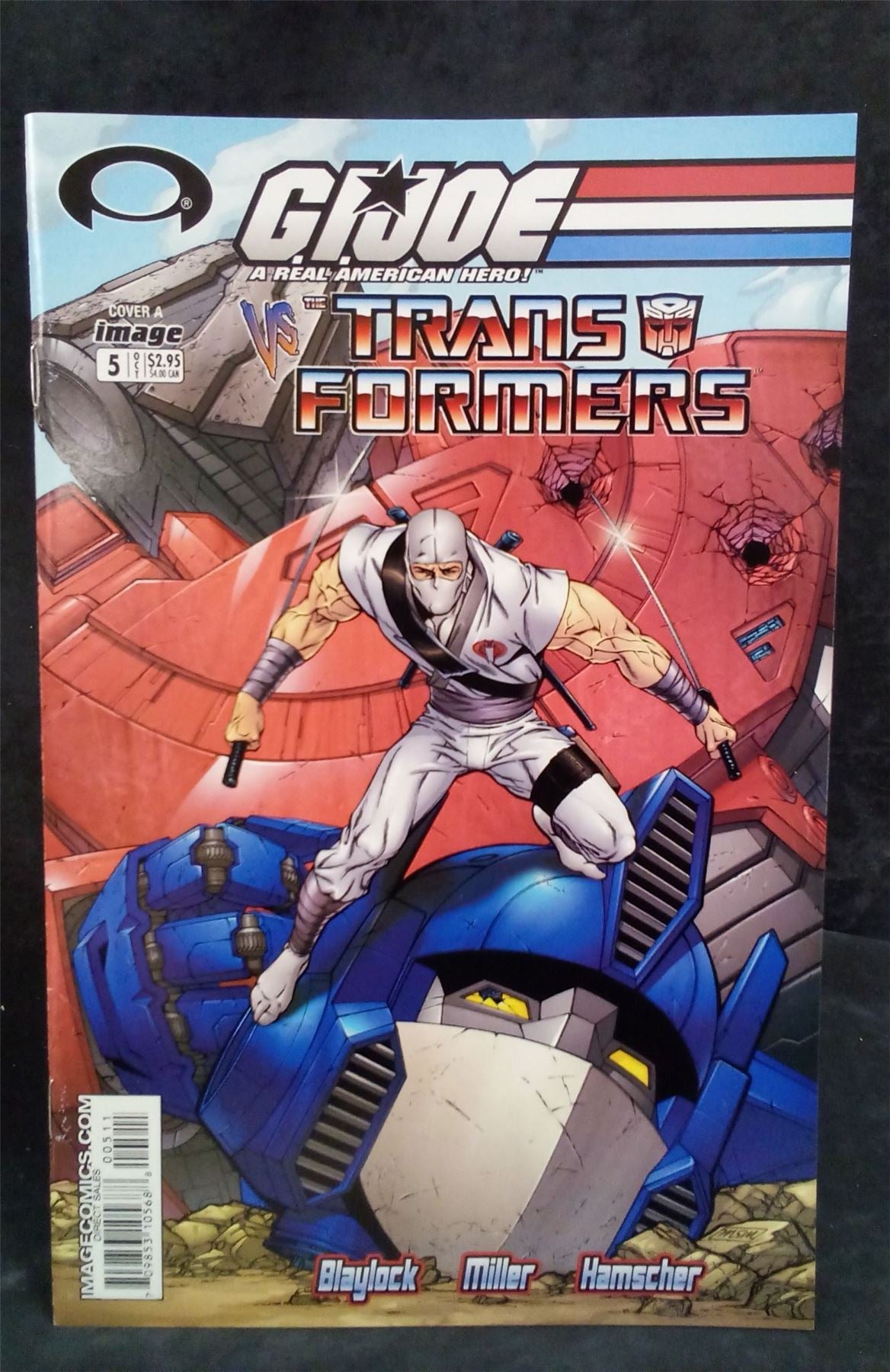 G.I. Joe vs. The Transformers #5 Miller Cover 2003 Image Comics Comic Book