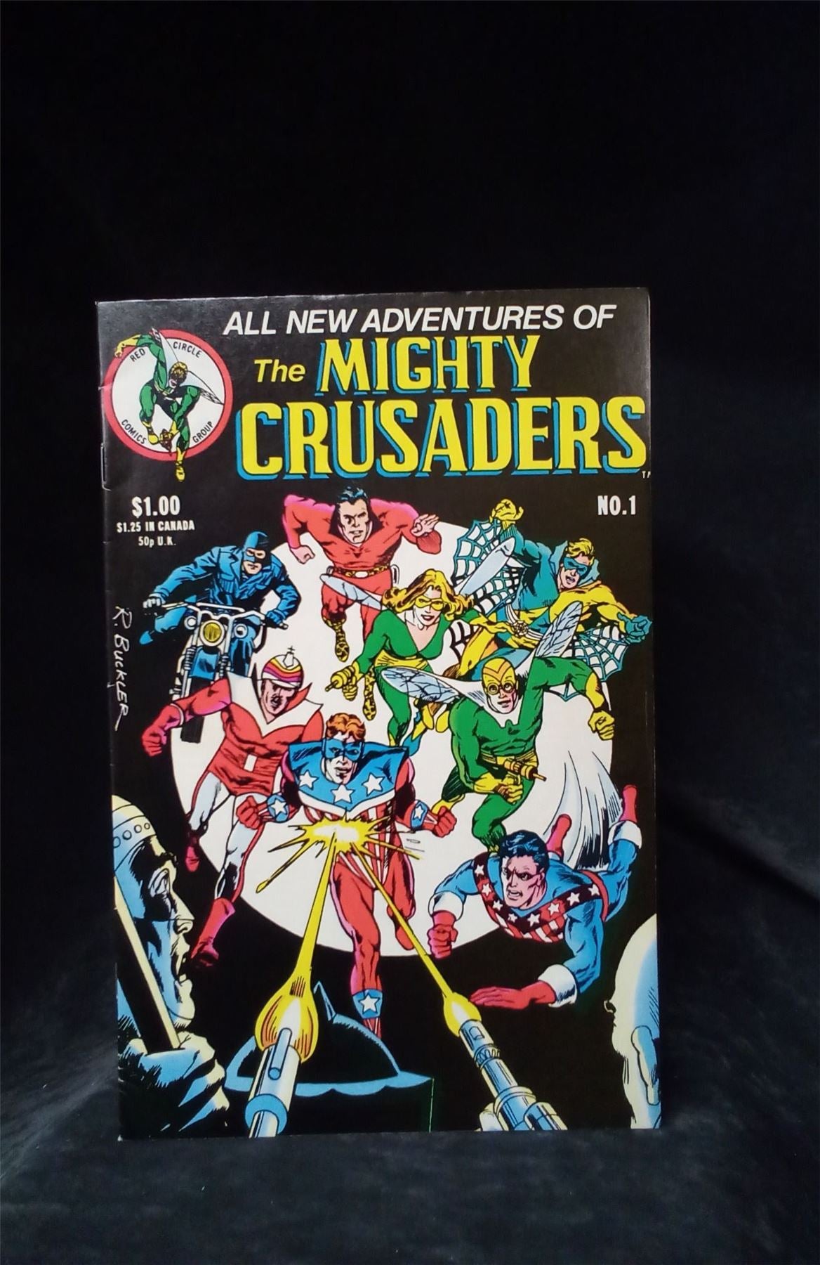 The Mighty Crusaders #4 Cover B Red Circle Rich Buckler 2018 Archie Comics Comic Book