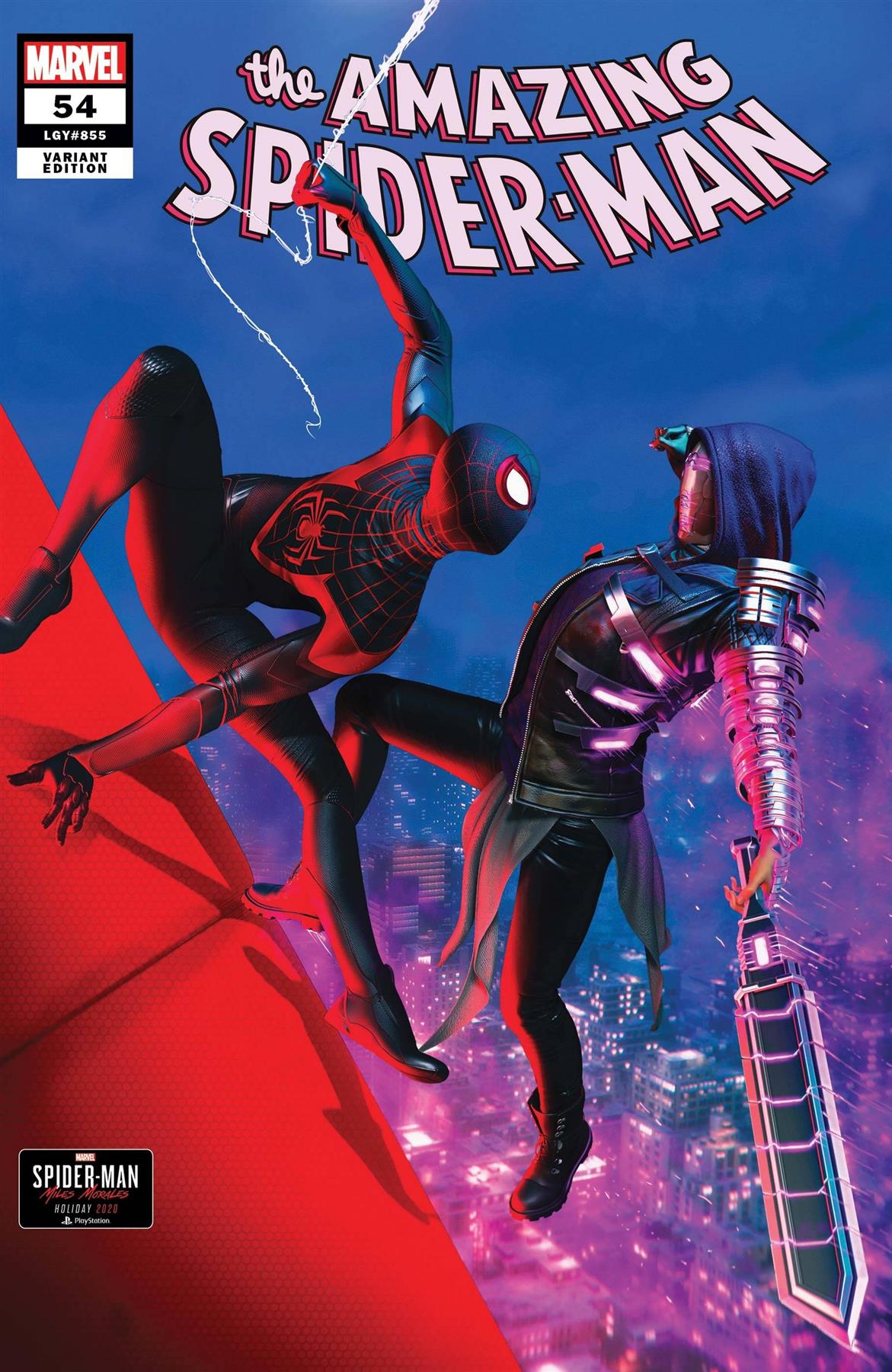 Amazing Spider-man #54 Goulden Spider-man Miles Morales Var (Goulden Spider-man Miles Morales Var Lr) Marvel Comics Comic Book 2020