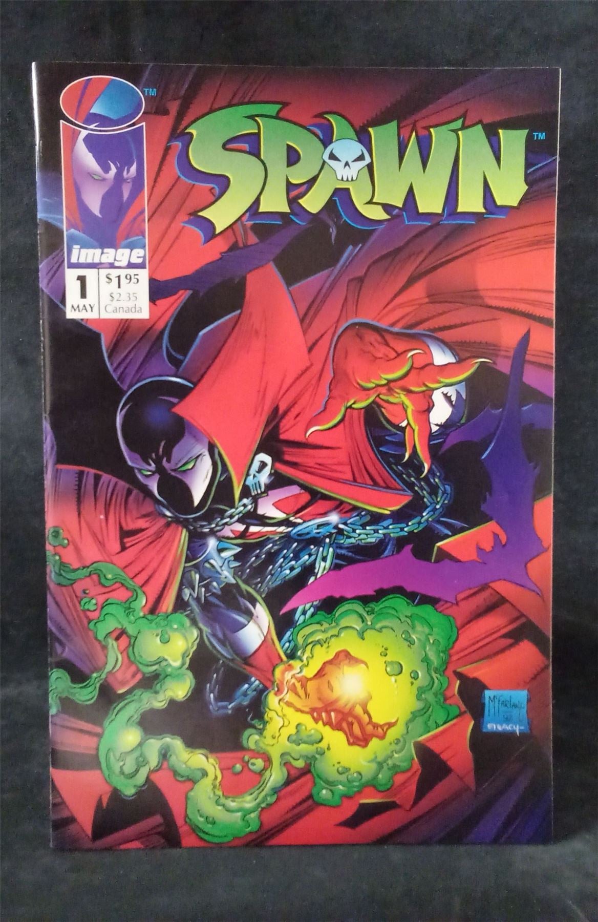 Spawn #1 1992 Image Comics Comic Book
