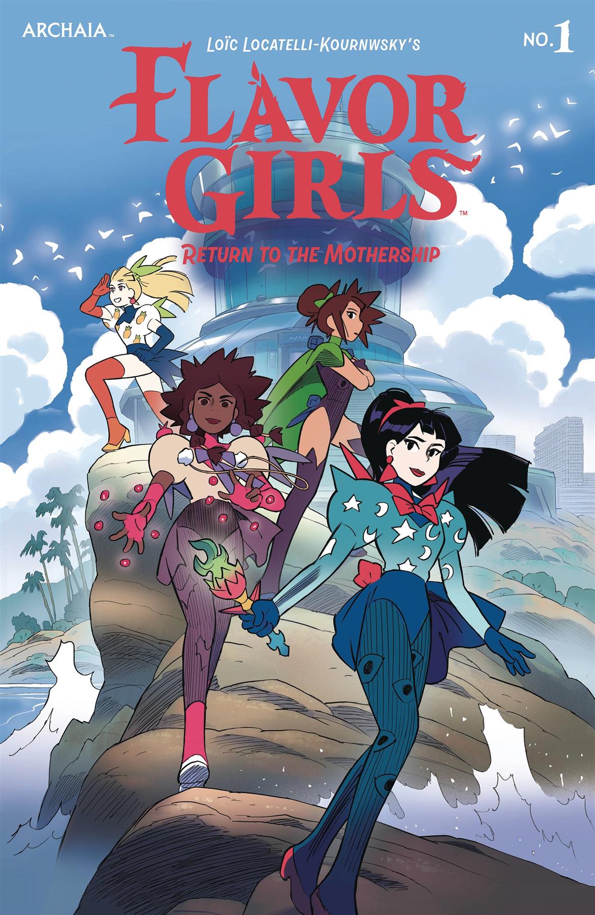 Flavor Girls Return To The Mothership #1 Cvr A Locatelli-kournwsky Boom! Studios Comic Book 2024