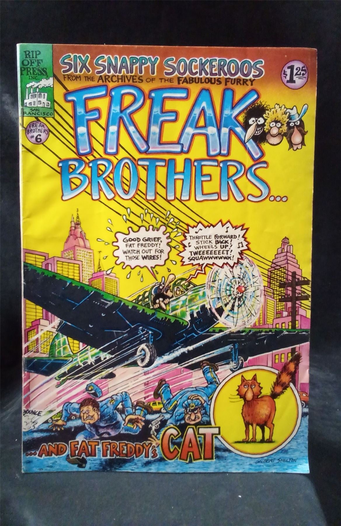 The Fabulous Furry Freak Brothers #6 Rip Off Press Comics Comic Book