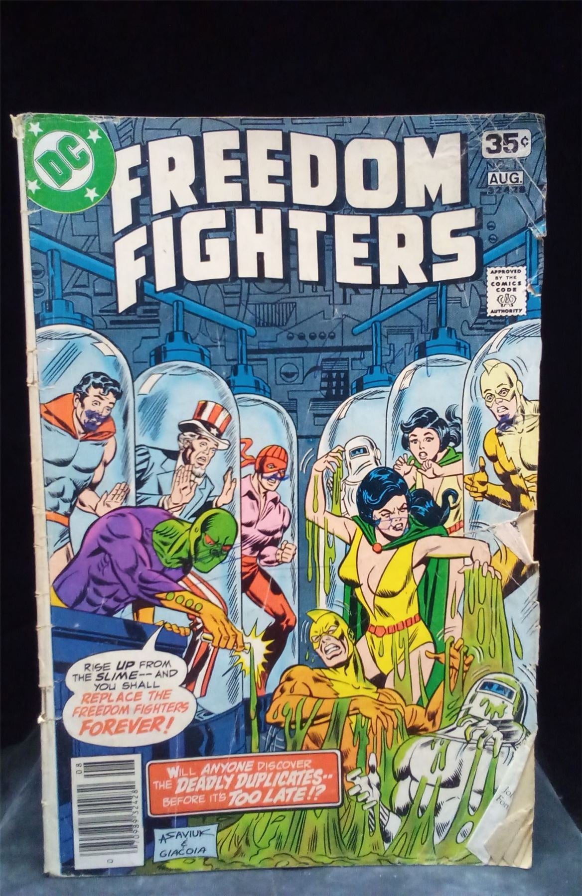 Freedom Fighters #15 1978 DC Comics Comic Book