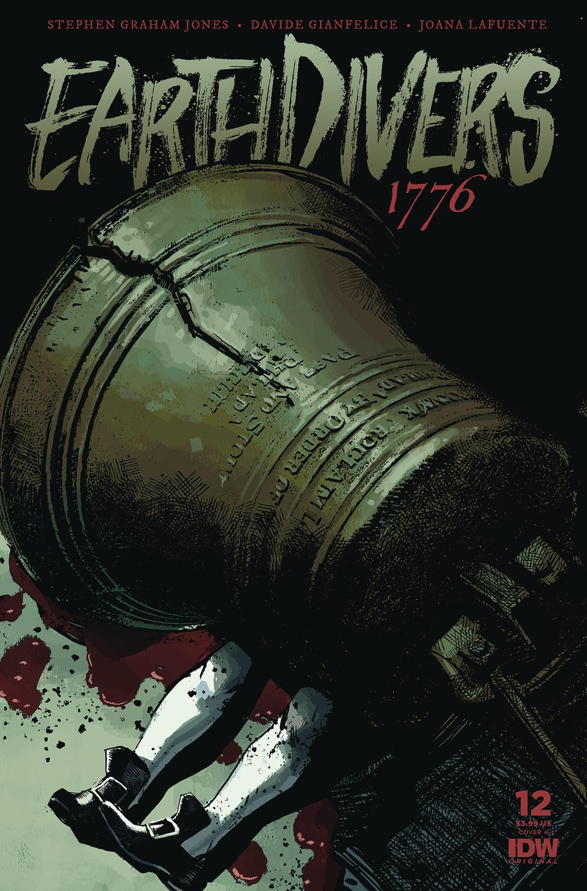 Earthdivers #12 Cvr A Albuquerque (mr) Idw-prh Comic Book