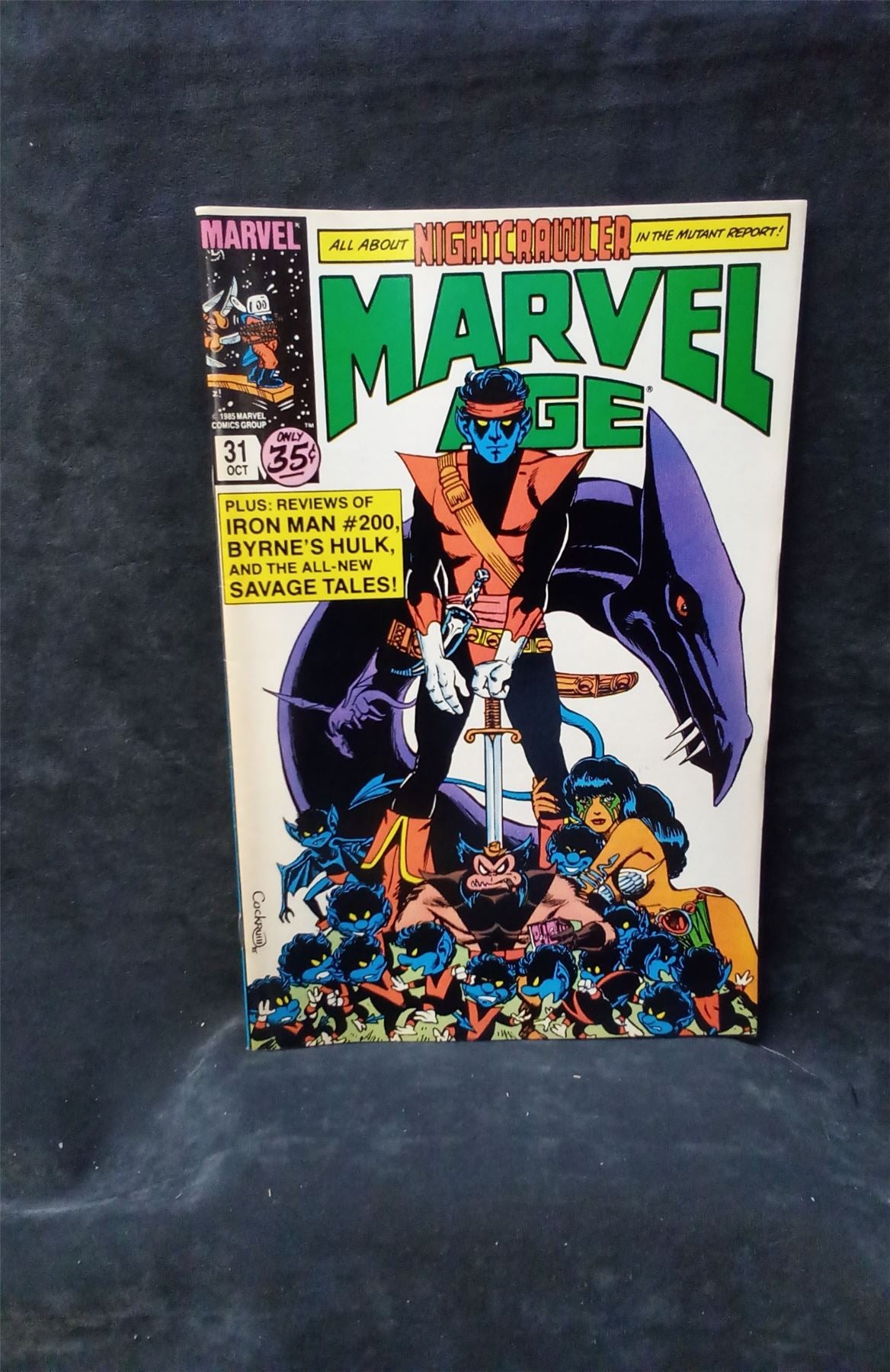 Marvel Age #31 1985 marvel Comic Book