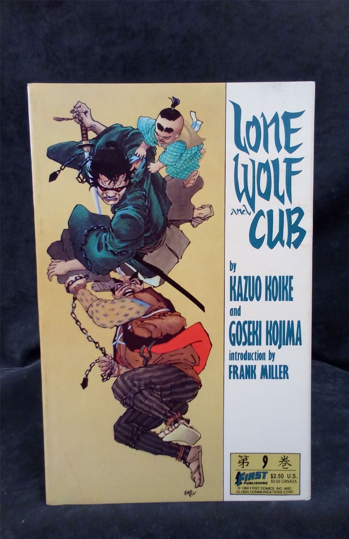 Lone Wolf and Cub #9 1988 first Comic Book