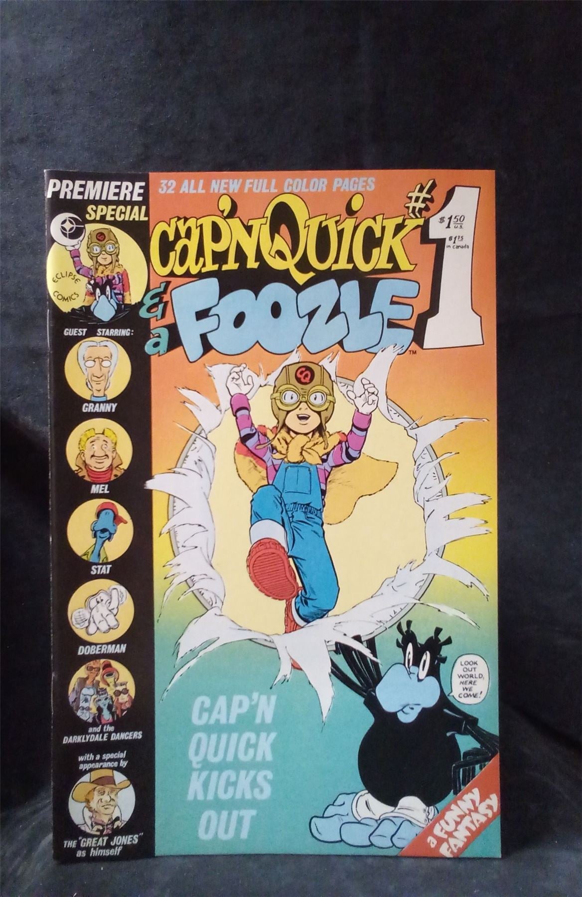 Cap'n Quick & A Foozle #1 eclipse Comic Book