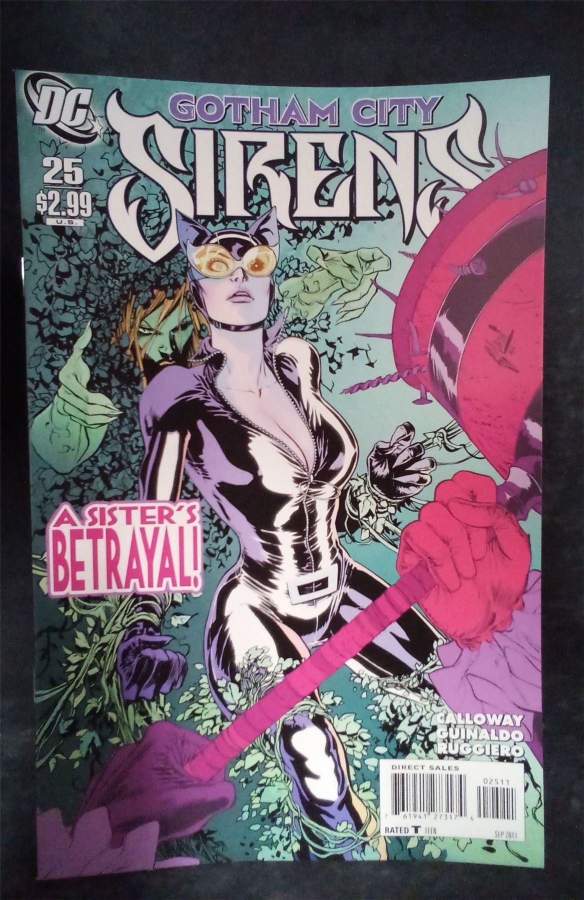 Gotham City Sirens #25 2011 DC Comics Comic Book
