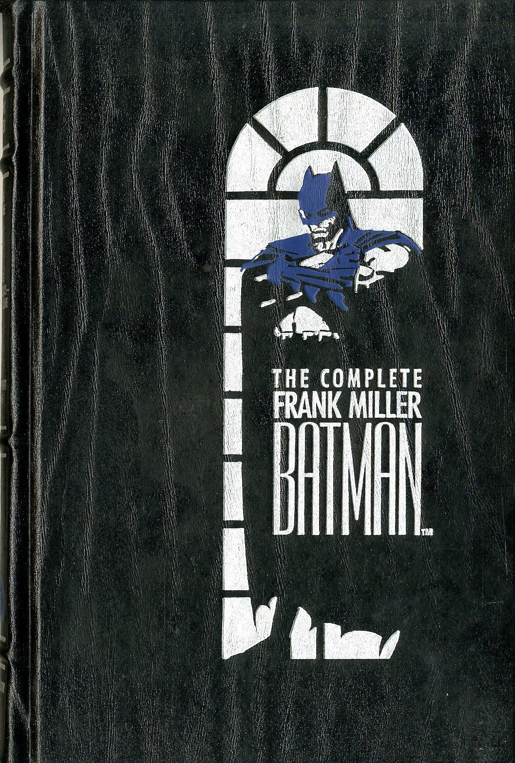 The Complete Frank Miller Batman HC Leather Bound DC Comics Harcover Book