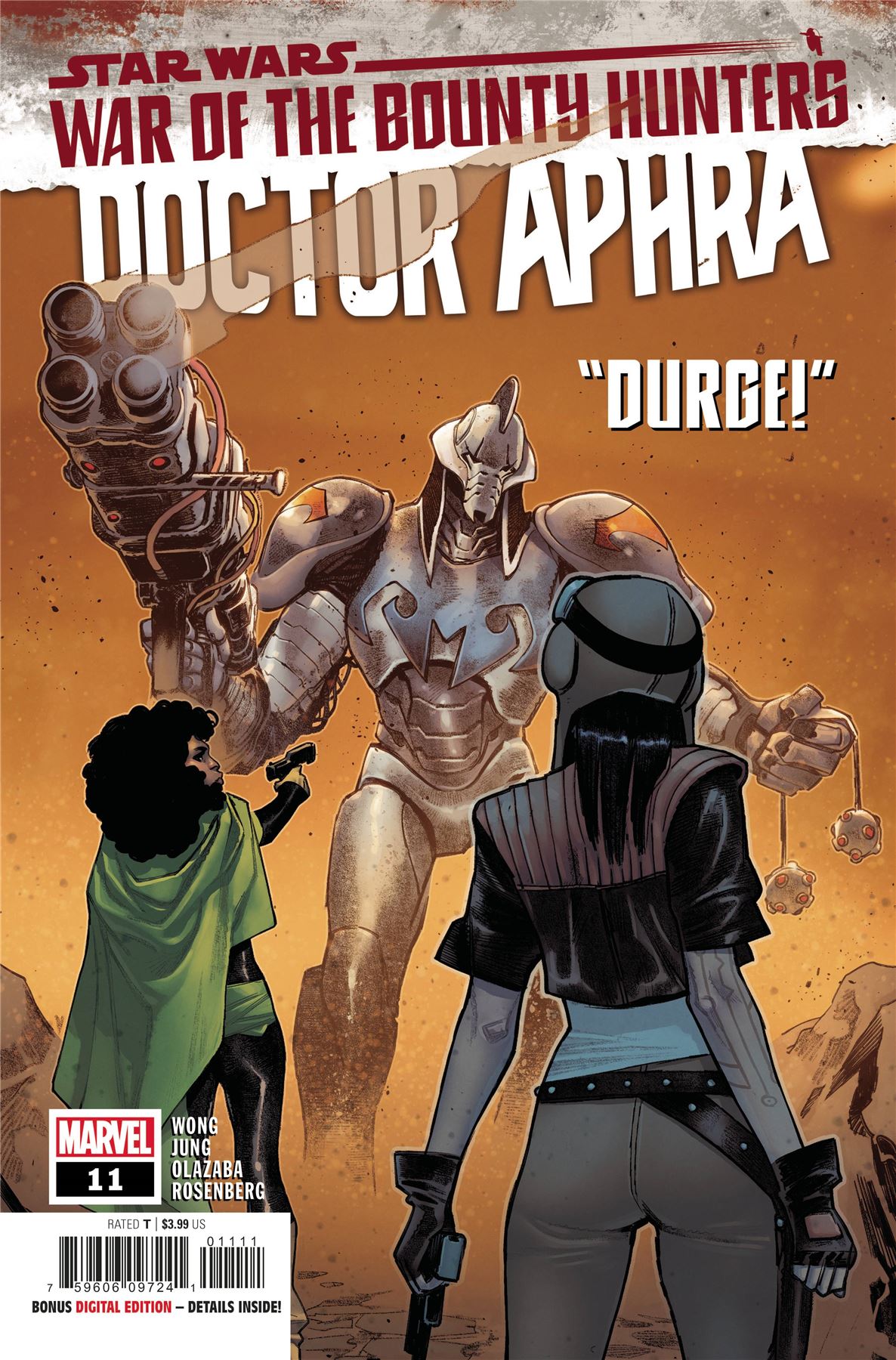Star Wars Doctor Aphra #11 Wobh Marvel Comics Comic Book