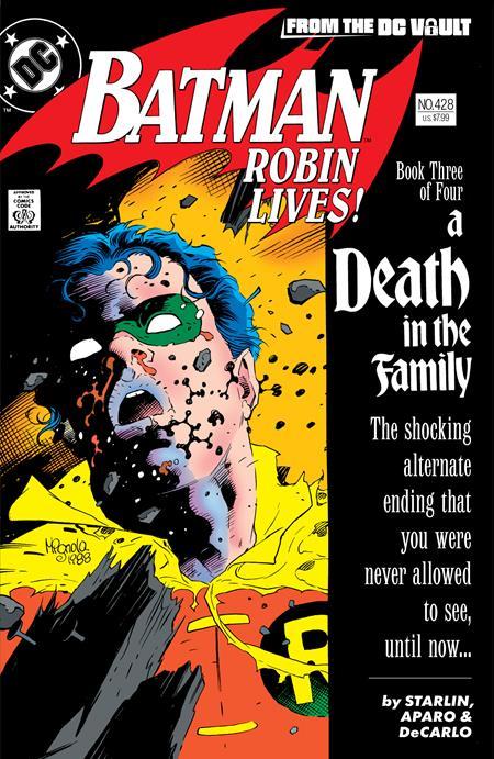 Batman #428 Robin Lives (one Shot) Cvr C Mike Mignola Foil Var DC Comics Comic Book