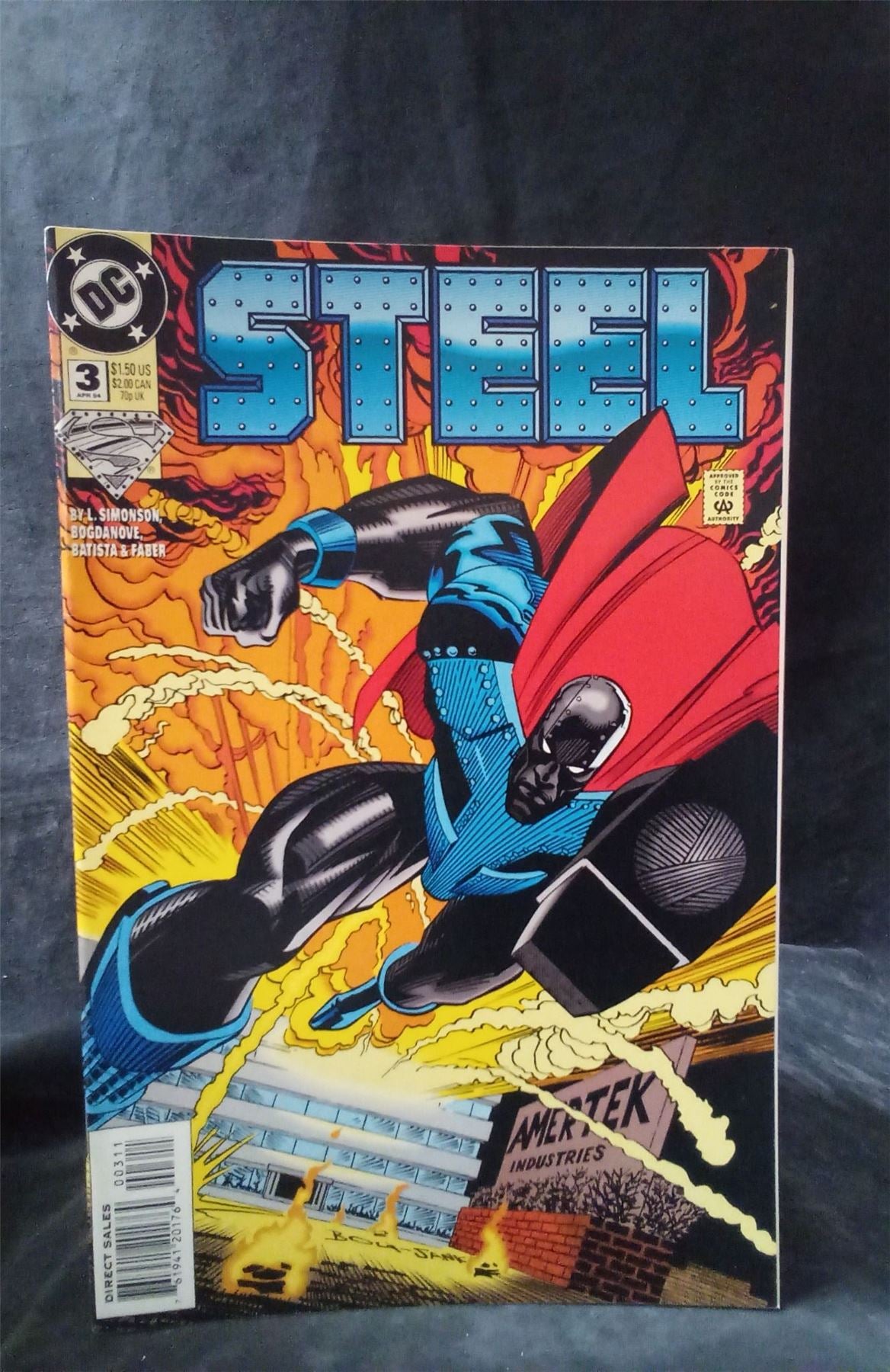 Steel #3 1994 DC Comics Comic Book