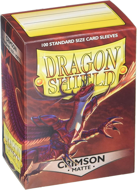 Dragon Shield Sleeves Standard Matte Crimson