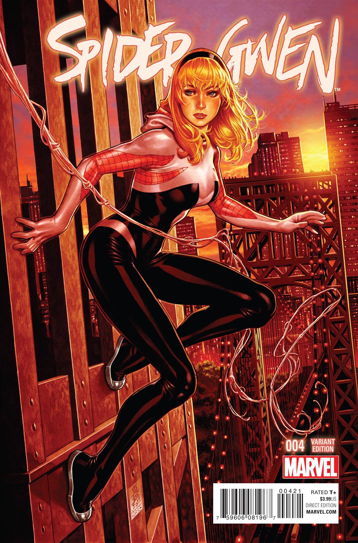 Spider-gwen #4 Nyc Var (Nyc Var) Marvel Comics Comic Book