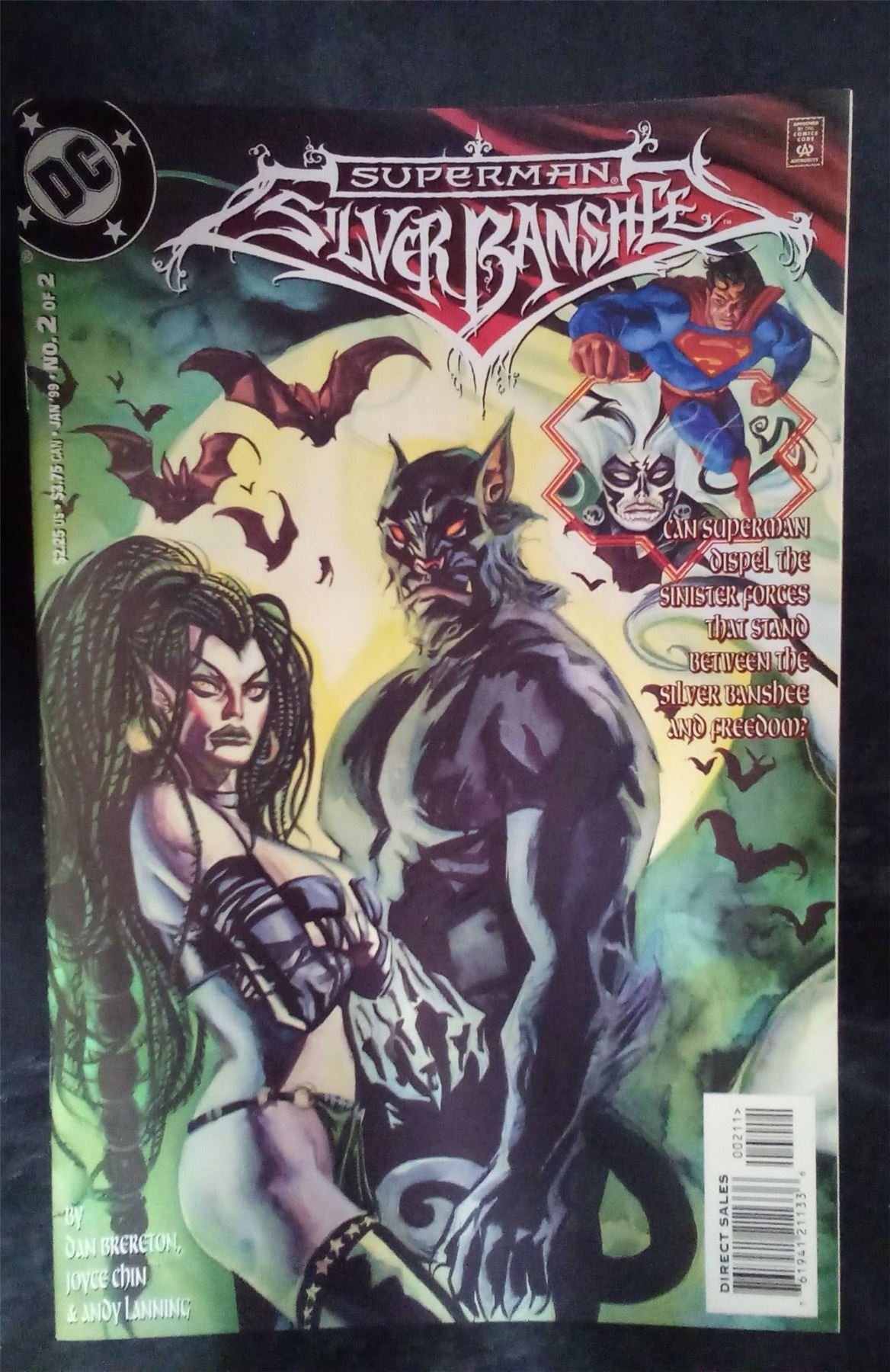 Superman: Silver Banshee #2 1999 DC Comics Comic Book