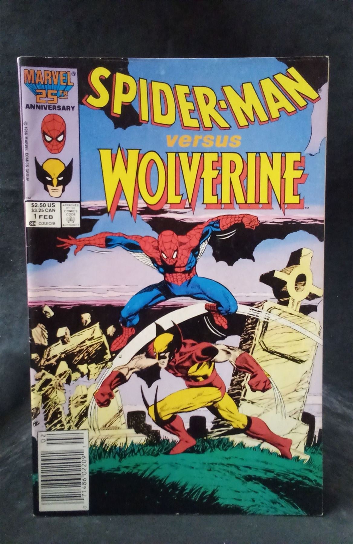 Spider-Man vs. Wolverine #1 1987 Marvel Comics Comic Book