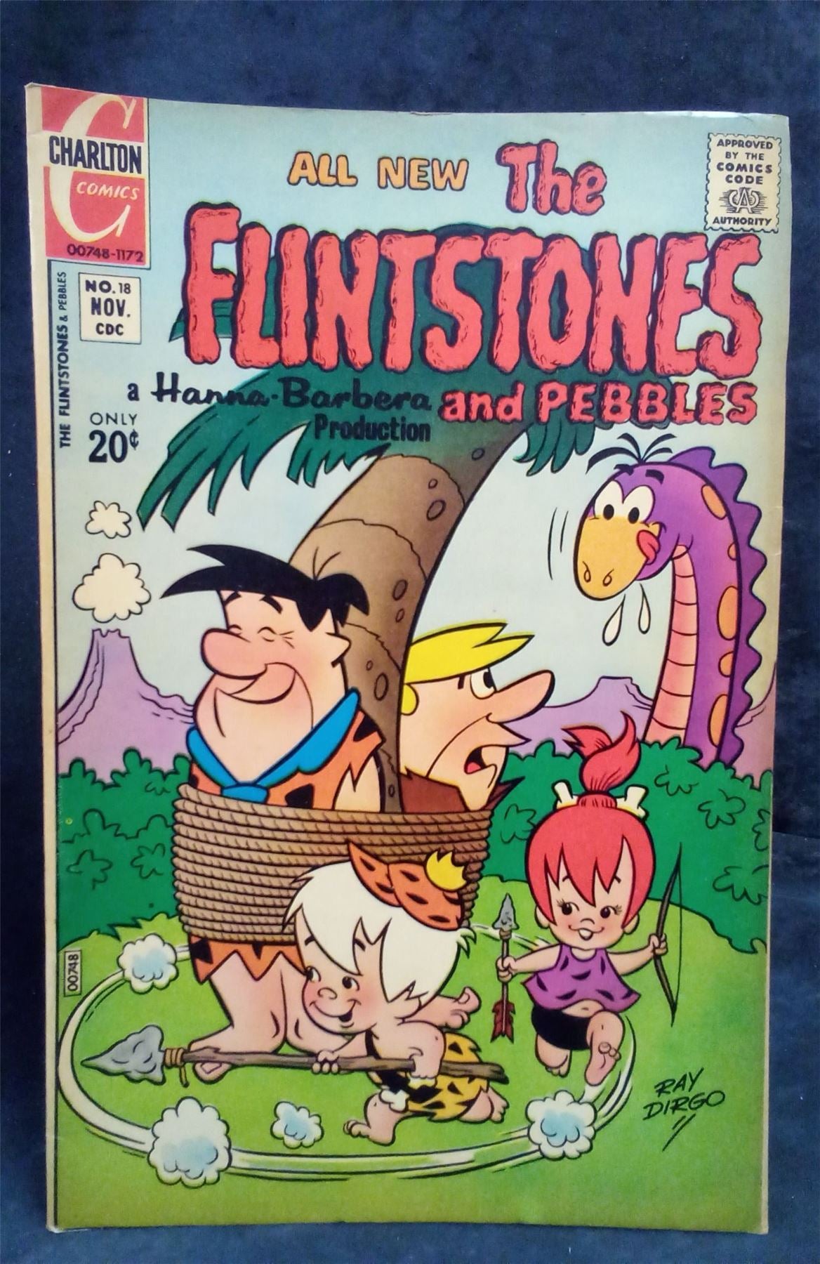 The Flintstones and Pebbles #18 1972 Charlton Comic Book