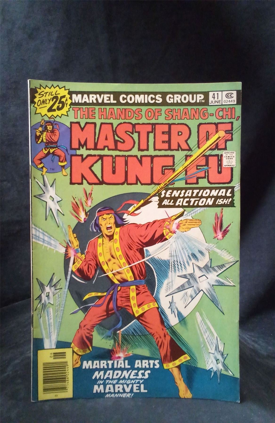 Master of Kung Fu #41 1976 Marvel Comics Comic Book