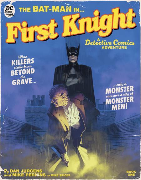 The Bat-man First Knight #1 (of 3) Cvr C Marc Aspinall Pulp Novel Var (mr) DC Comics Comic Book
