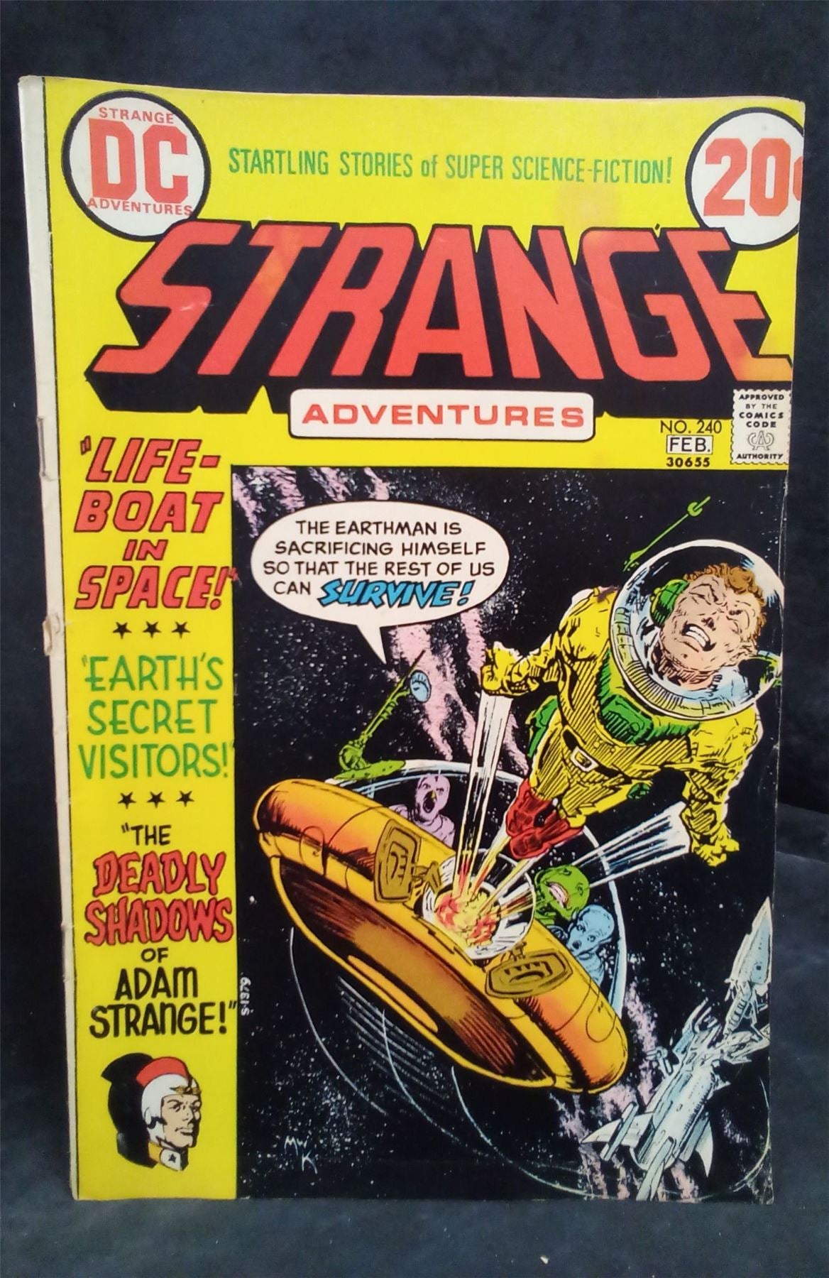 Strange Adventures #240 1973 DC Comics Comic Book
