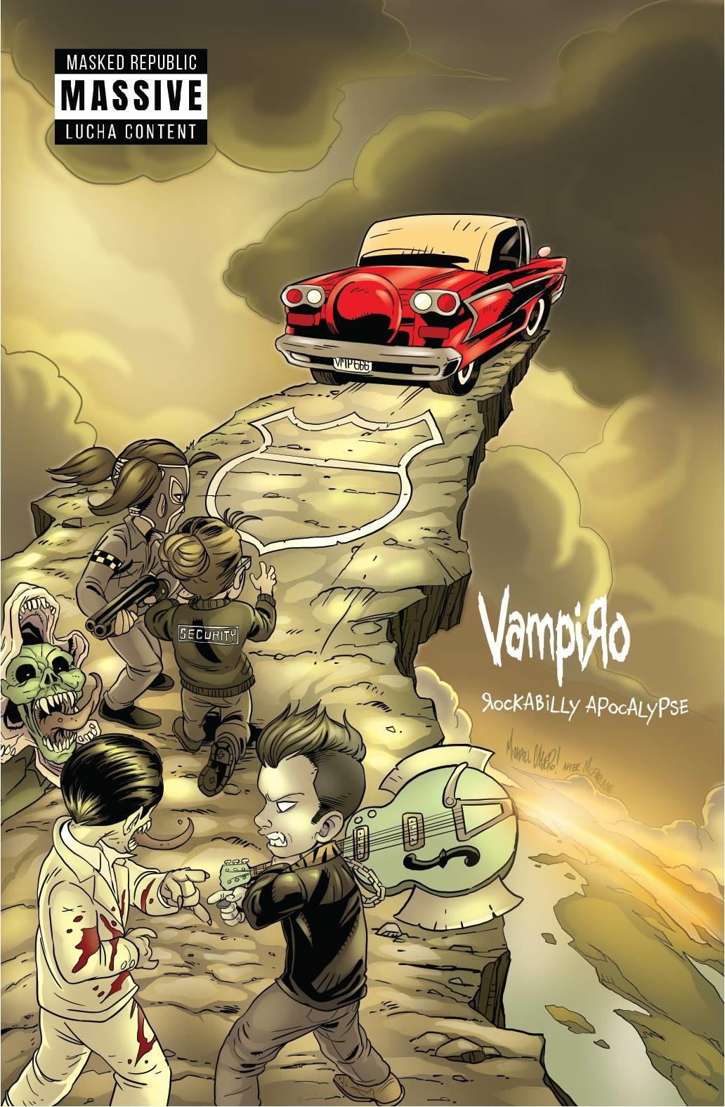Vampiro Rockabilly Apocalypse #1 (of 5) Cvr D Homage (mr) Massive Comic Book