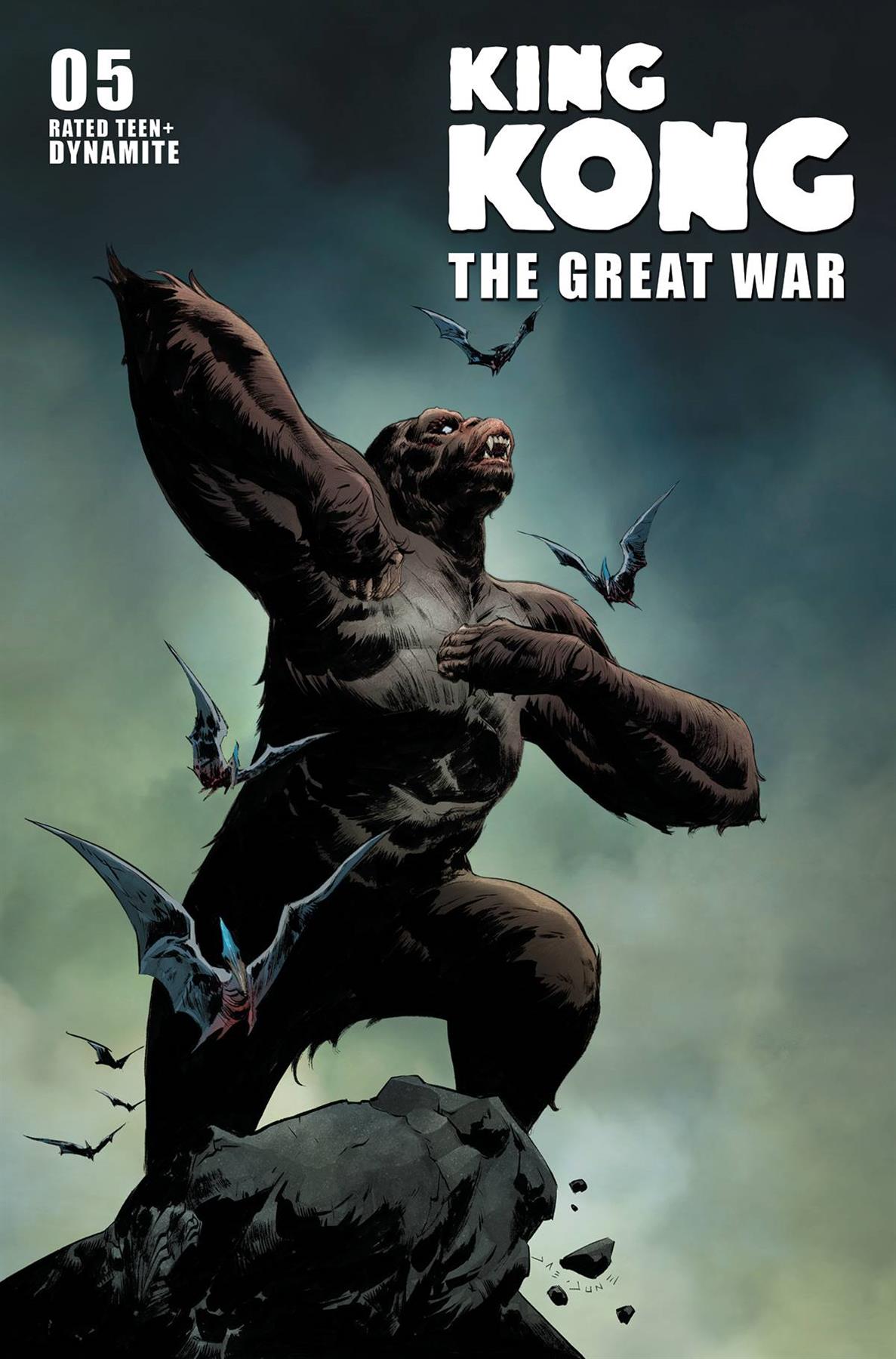 Kong Great War #5 Cvr A Lee Dynamite Comic Book