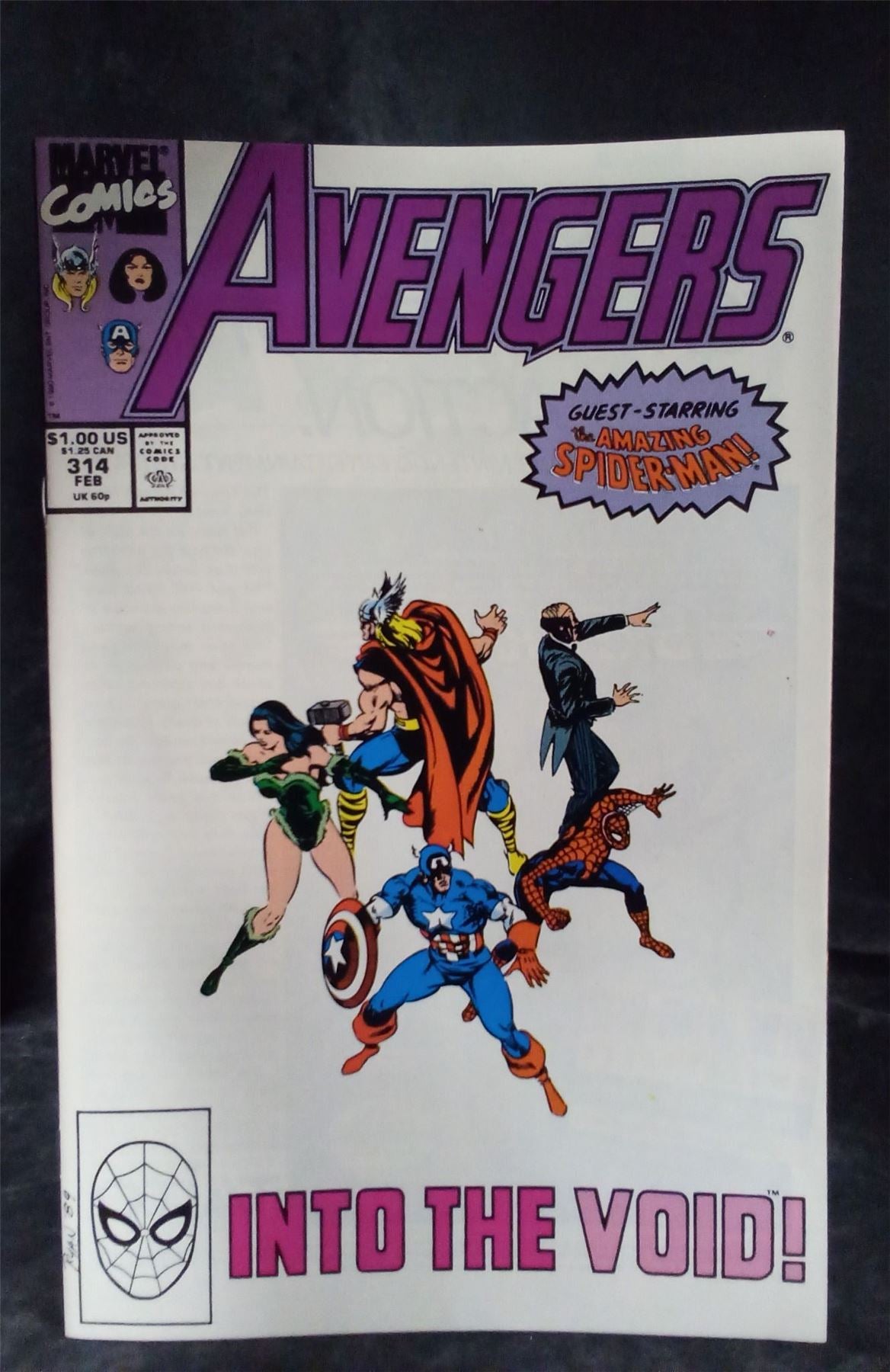 The Avengers #314 1990 Marvel Comics Comic Book