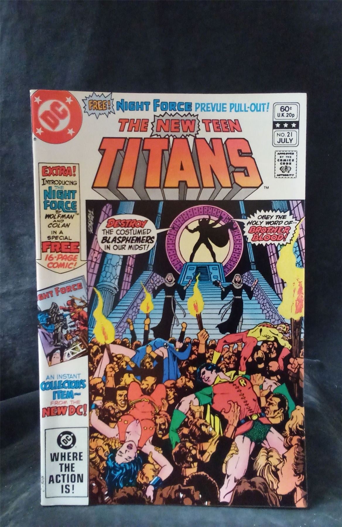 The New Teen Titans #21 1982 DC Comics Comic Book