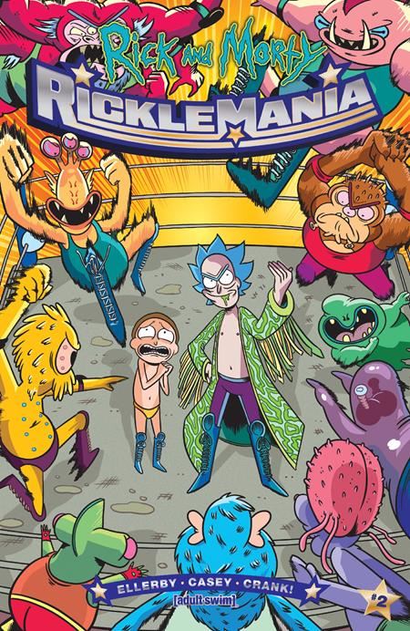 Rick And Morty Ricklemania #2 (Of 4) Cvr A Marc Ellerby Oni Press Comic Book