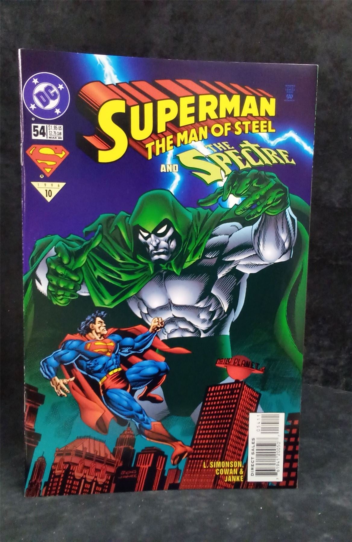 Superman: The Man of Steel #54 1996 DC Comics Comic Book