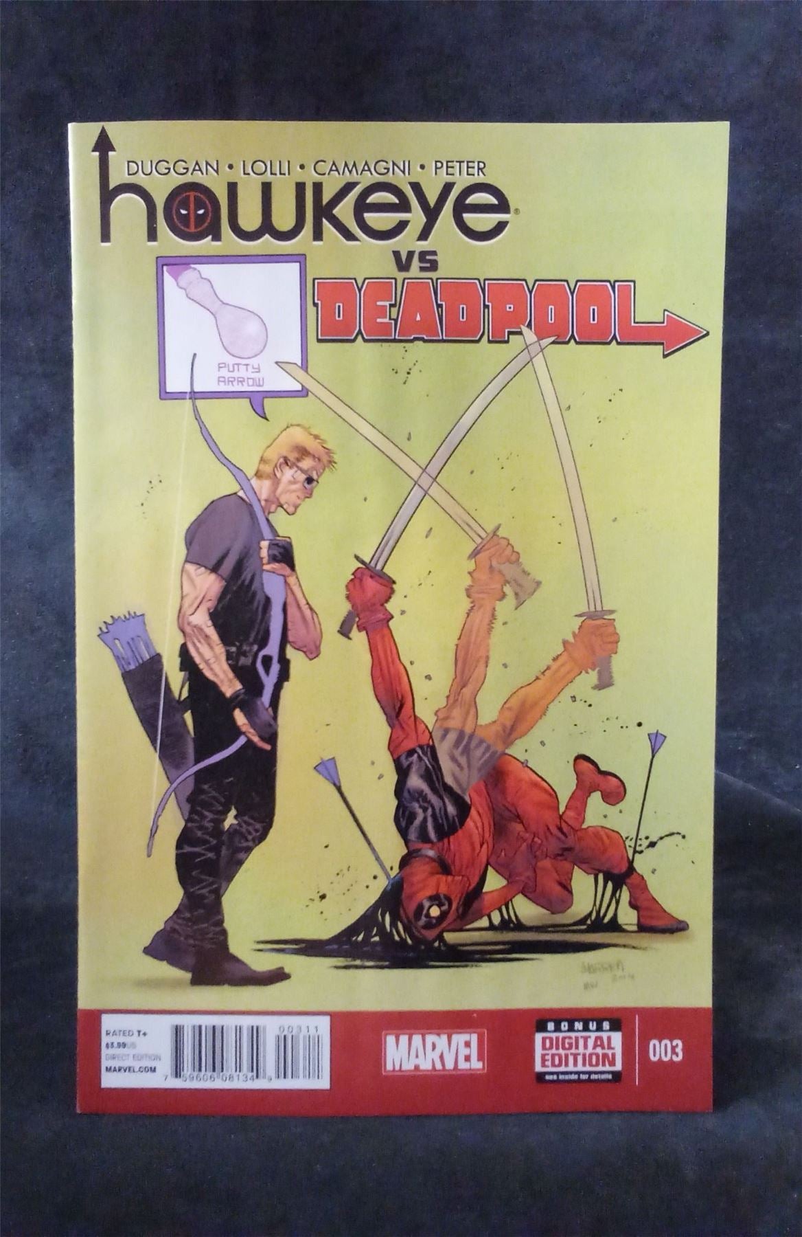 Hawkeye vs. Deadpool #3 2015 Marvel Comics Comic Book