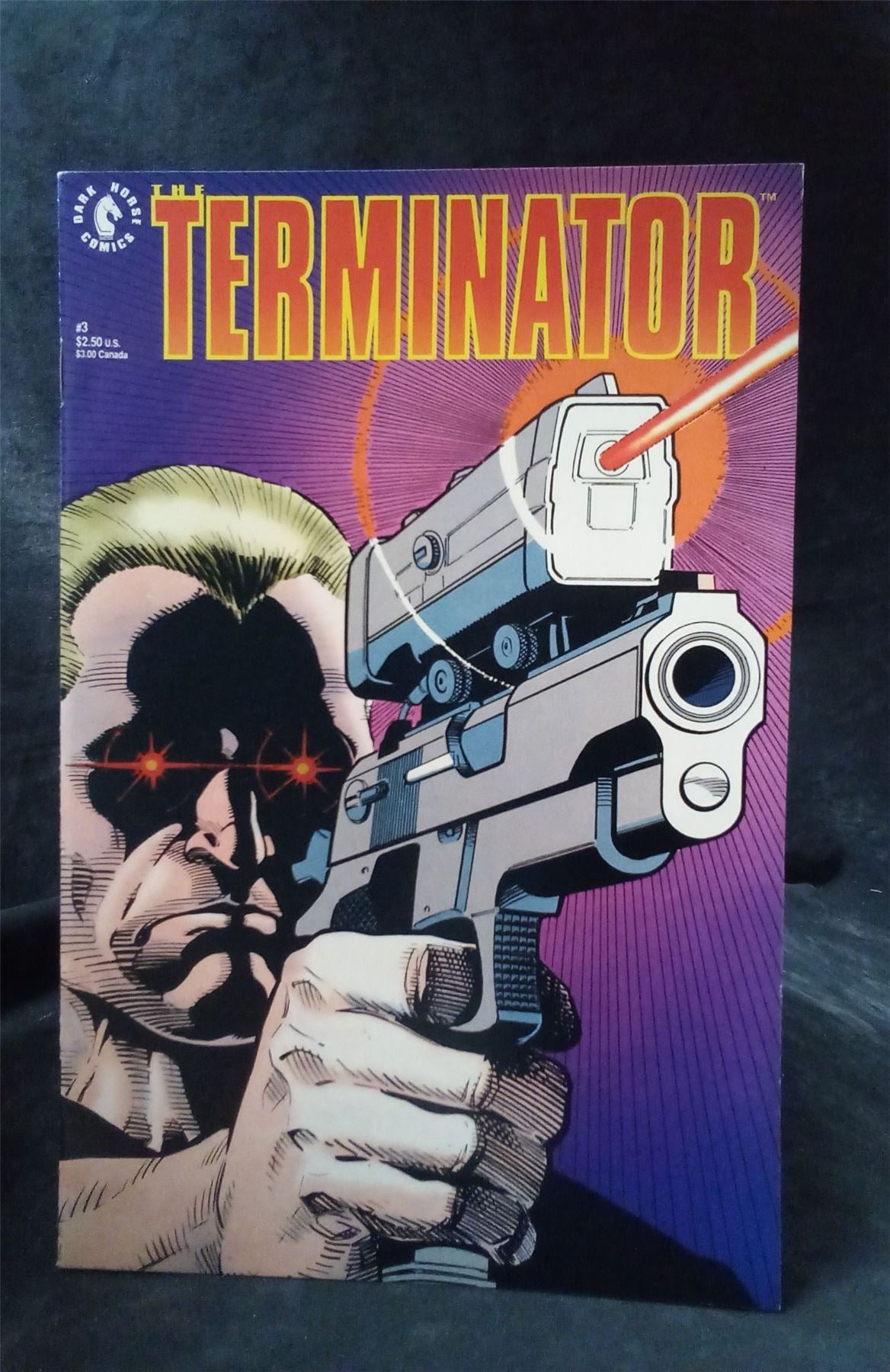 The Terminator #3 1990 Dark Horse Comic Book