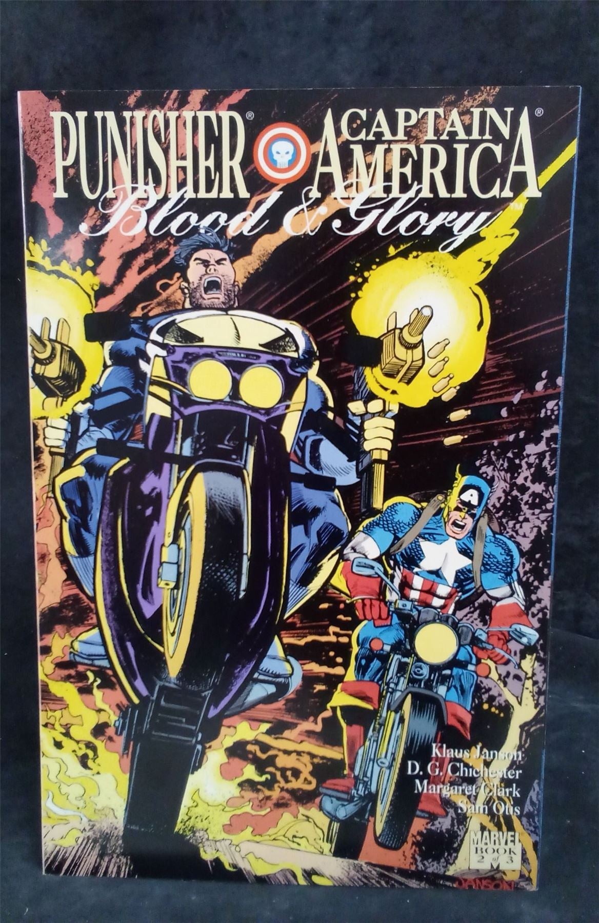 Punisher/Captain America: Blood & Glory #2 1992 Marvel Comics Comic Book