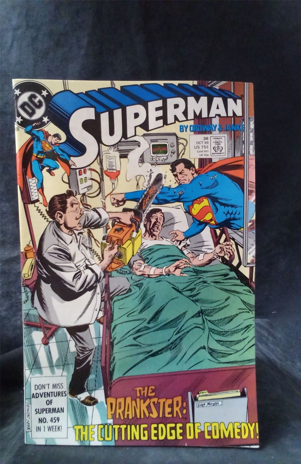 Superman #36 1989 DC Comics Comic Book