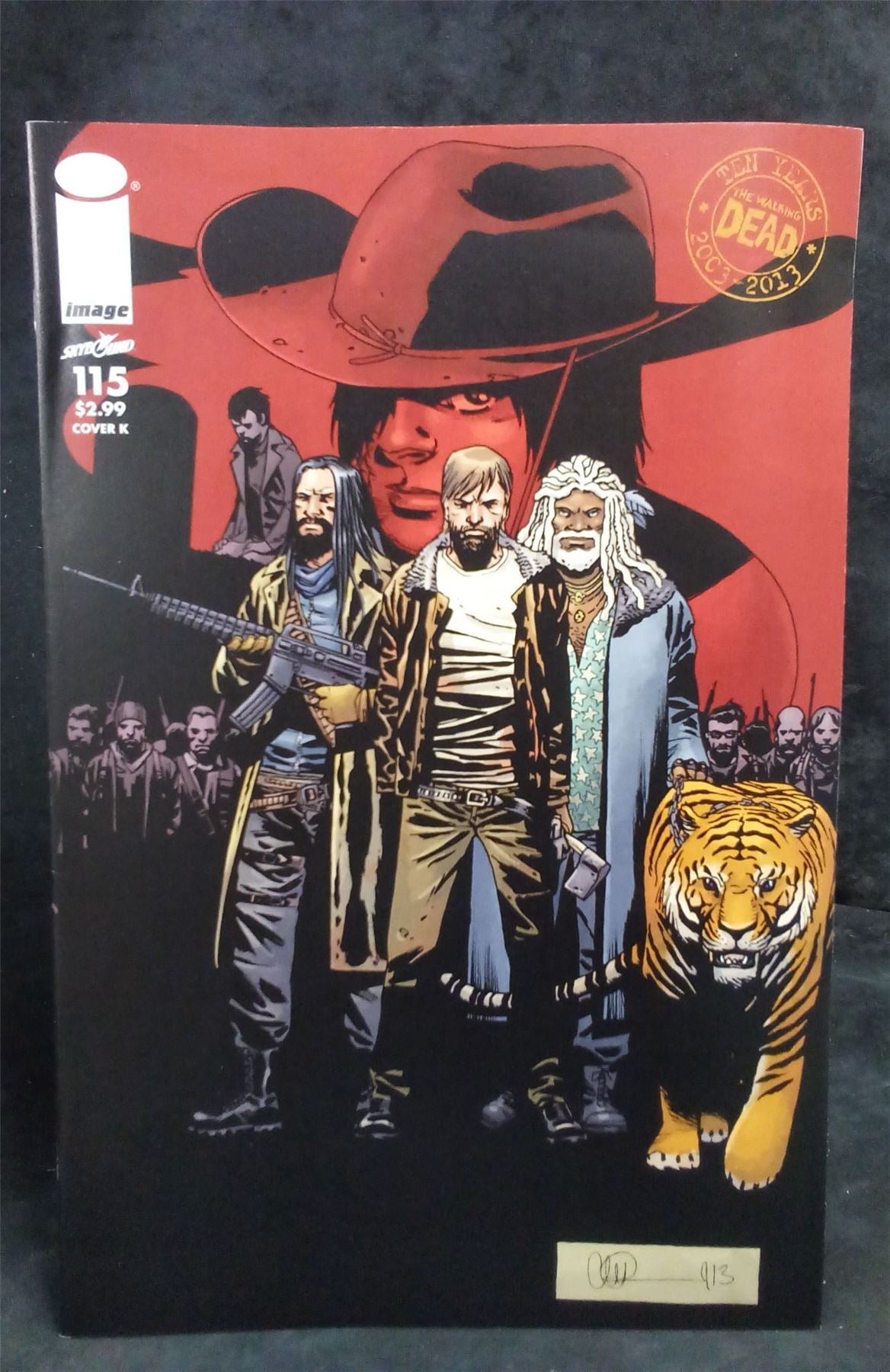 The Walking Dead #115 Cover K 2013 Skybound Comic Book